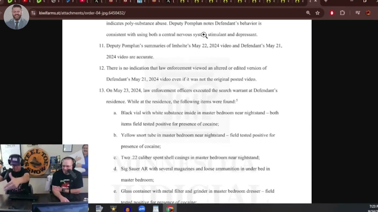 Aaron talks about April’s usage, Steel Toe Morning Show goes over the Denial Ruling! (likes it)