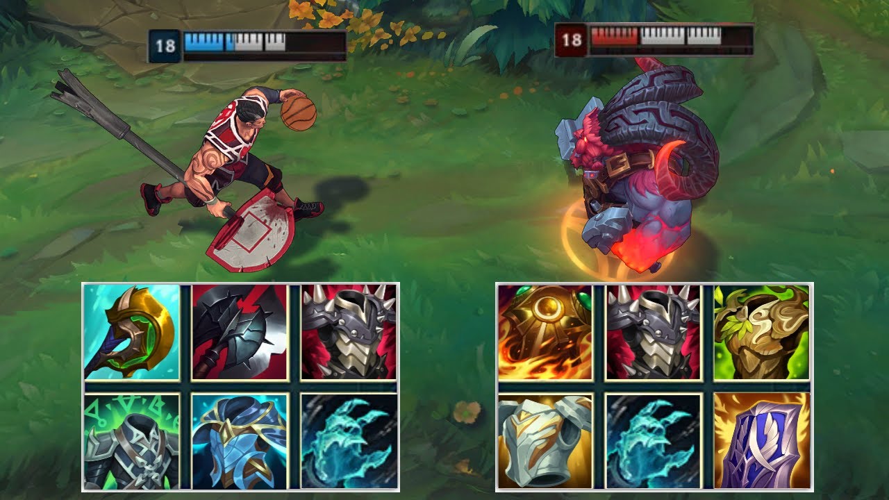 ORNN vs DARIUS FULL BUILD FIGHTS & Best Pentakills!