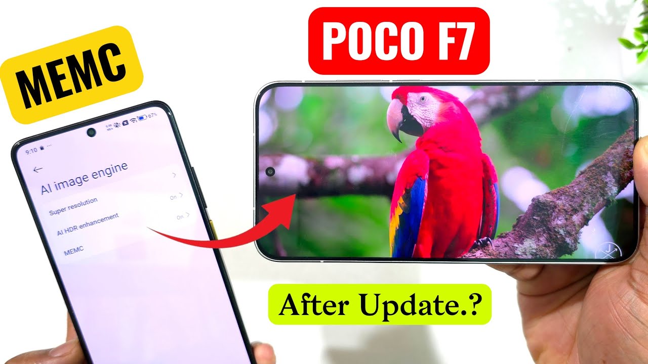 Функция MEMC на POCO F7 после обновления 🚀🚀🔥🔥🔥 #pocof7
