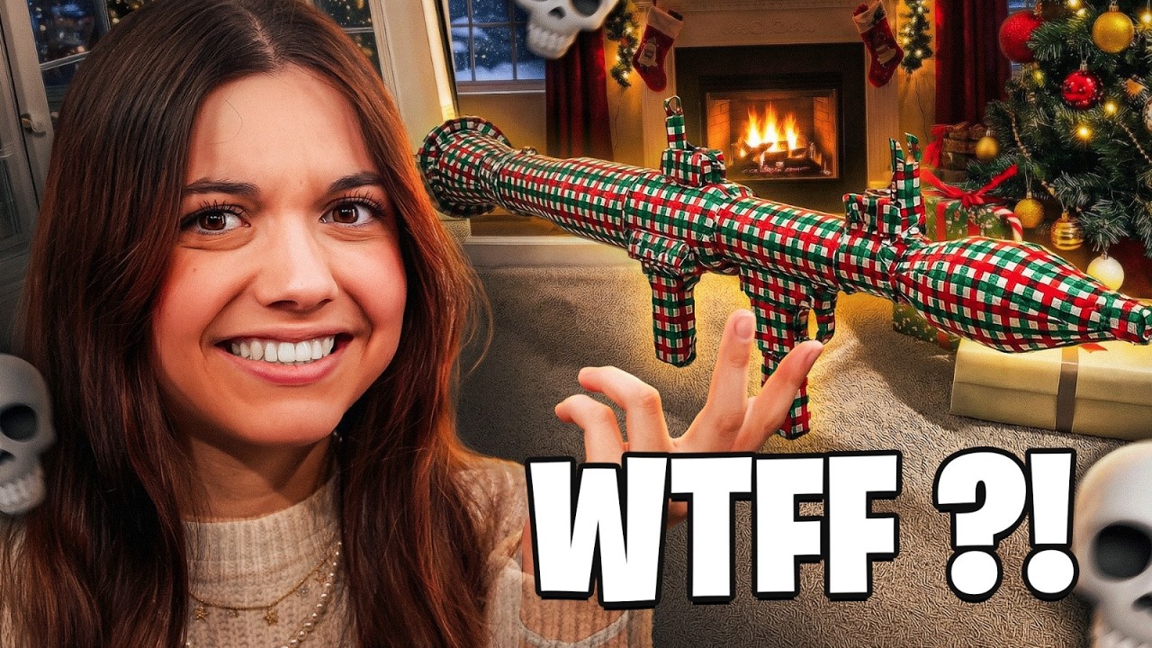 JE RÉAGIS À VOS CADEAUX DE NOËL DOUTEUX... 🎁