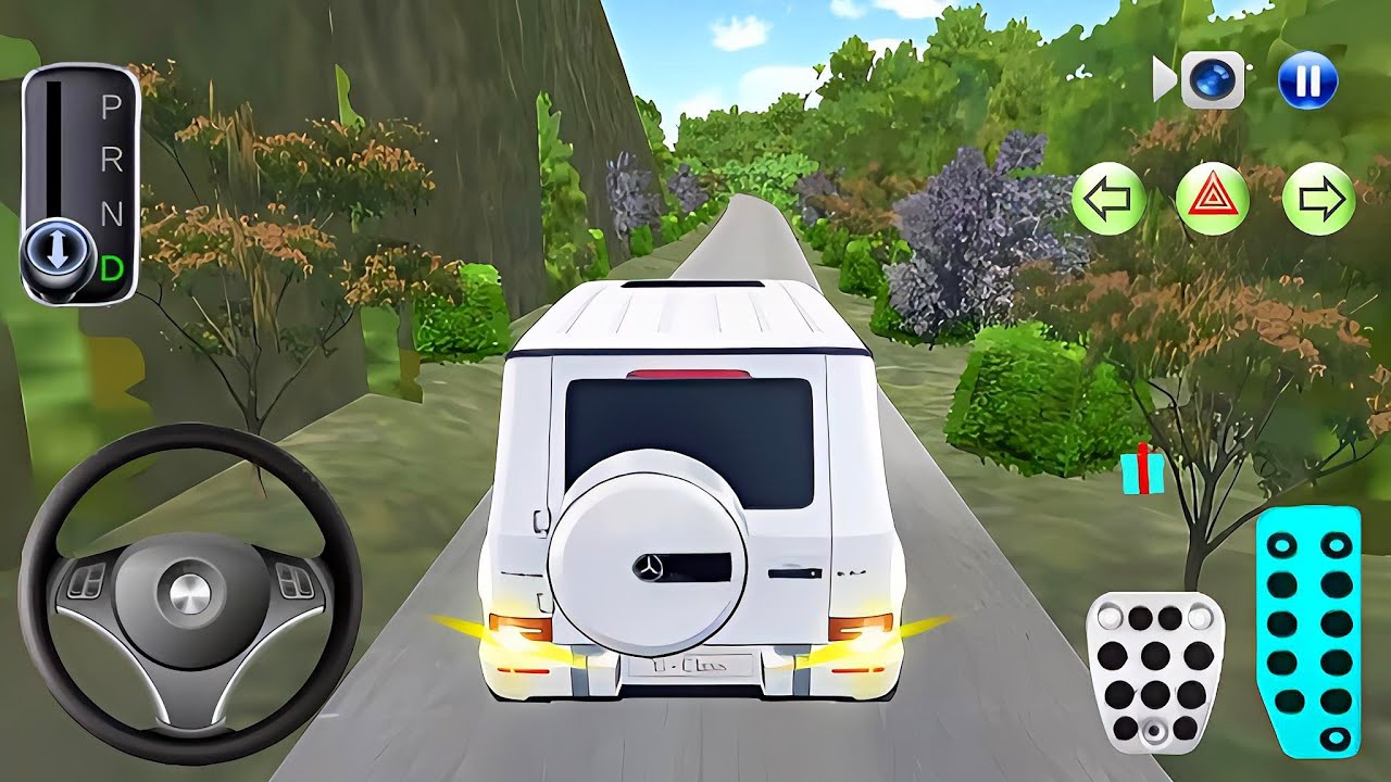 New Mercedes G36 Wagon SUV Narrow Mountain Ghost Road Driving - 3D Driving Class #2 Android gameplay