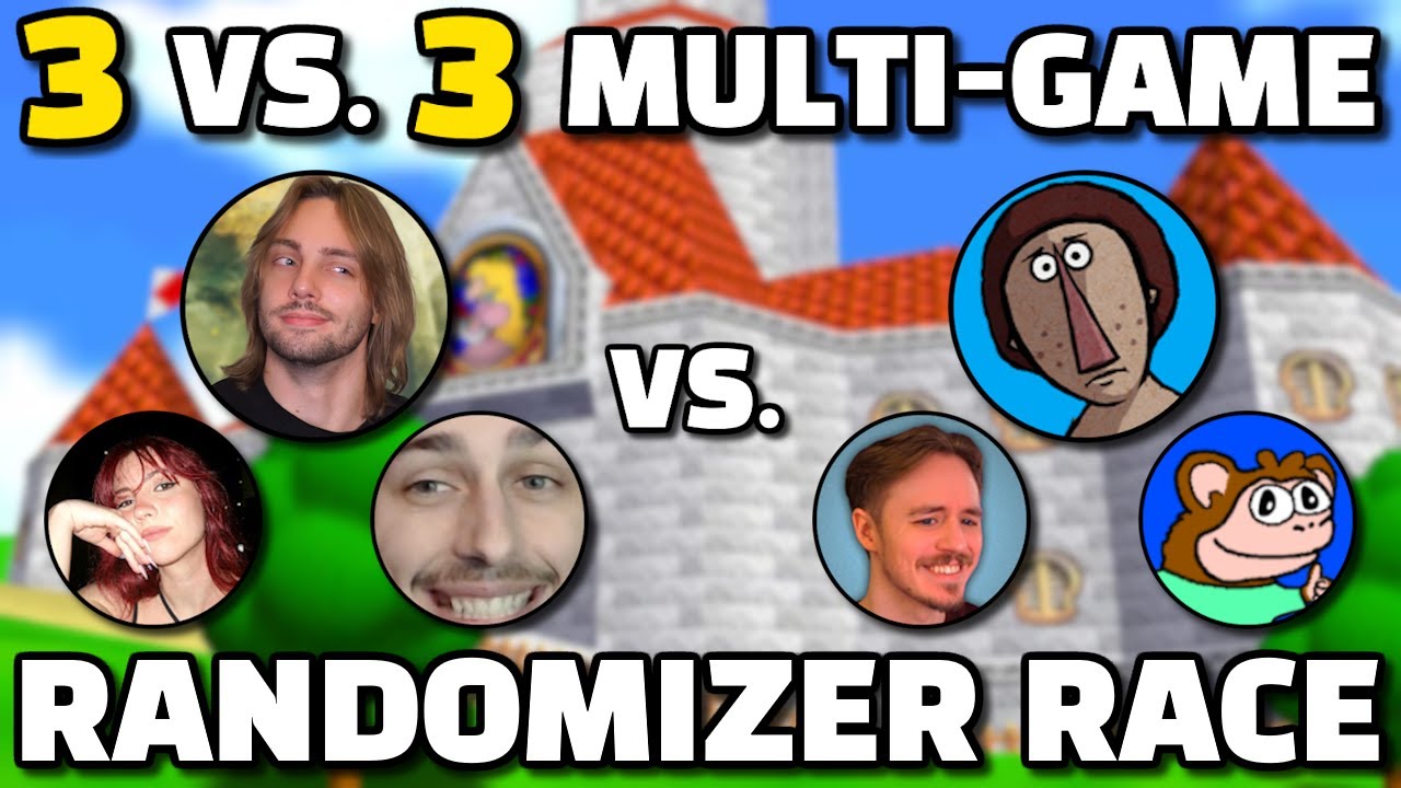 3V3 MULTI GAME RANDOMIZER RACE | AGGY PARKY & DOMO VS. CHRIS MITCH & JOSH
