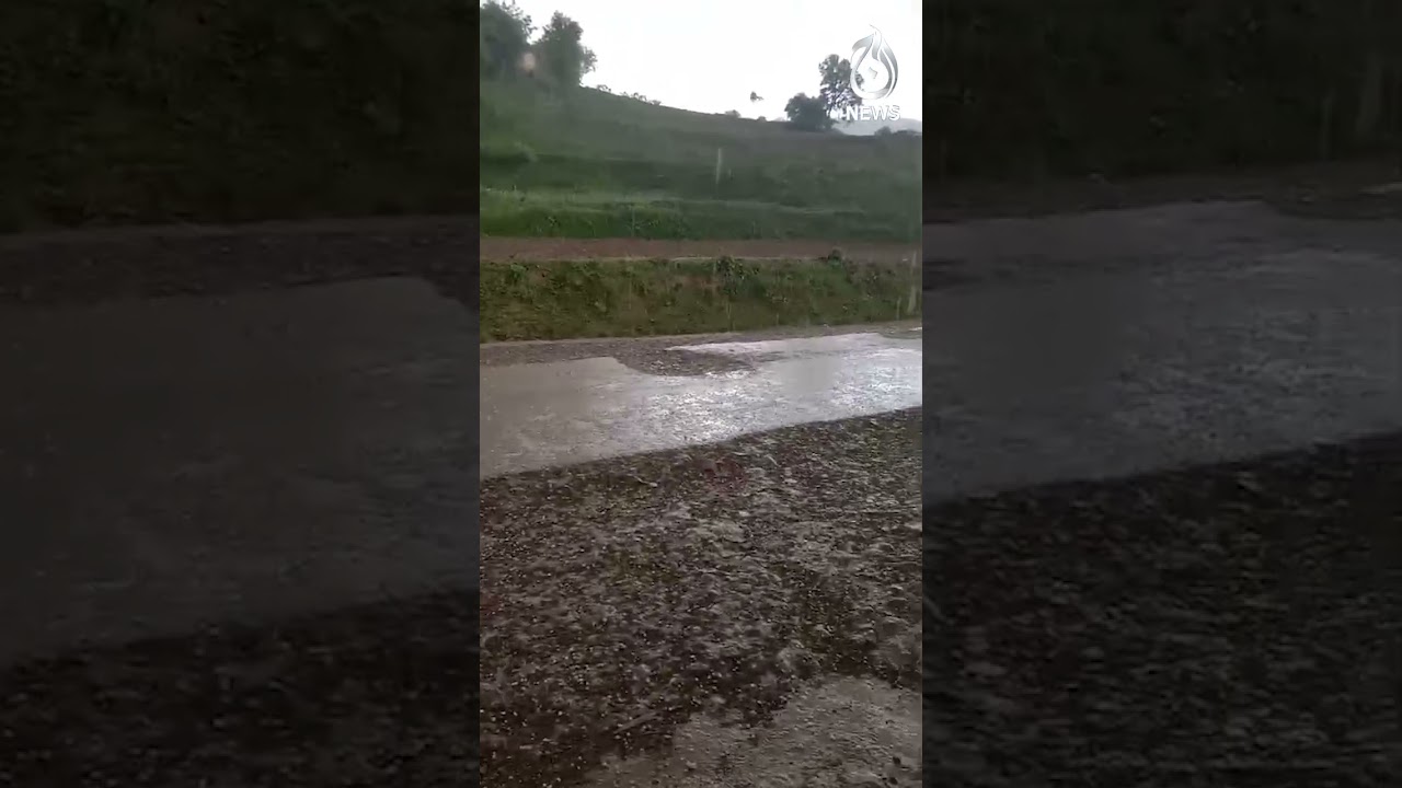 Heavy rain in KP - #Shorts
