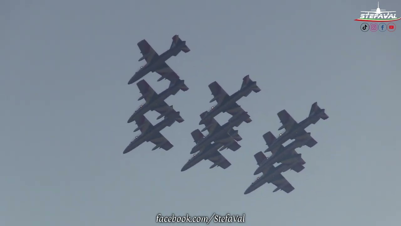 Frecce Tricolori Centenario Aeronautica Militare Pratica di Mare Air Show 17 Giugno 2023