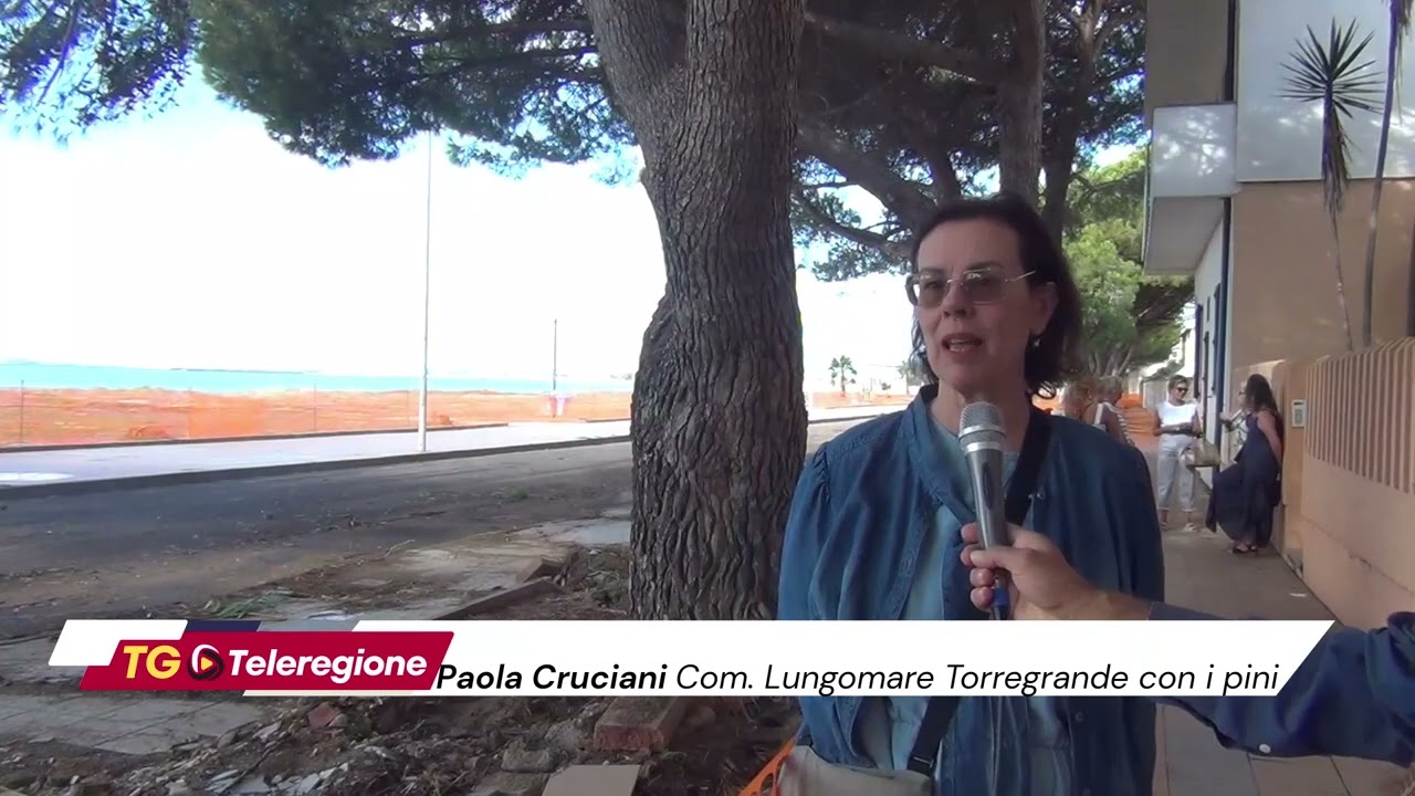 Oristano, lavori nuovo lungomare di Torregrande, preoccupazione sul numero dei pini da abbattere.