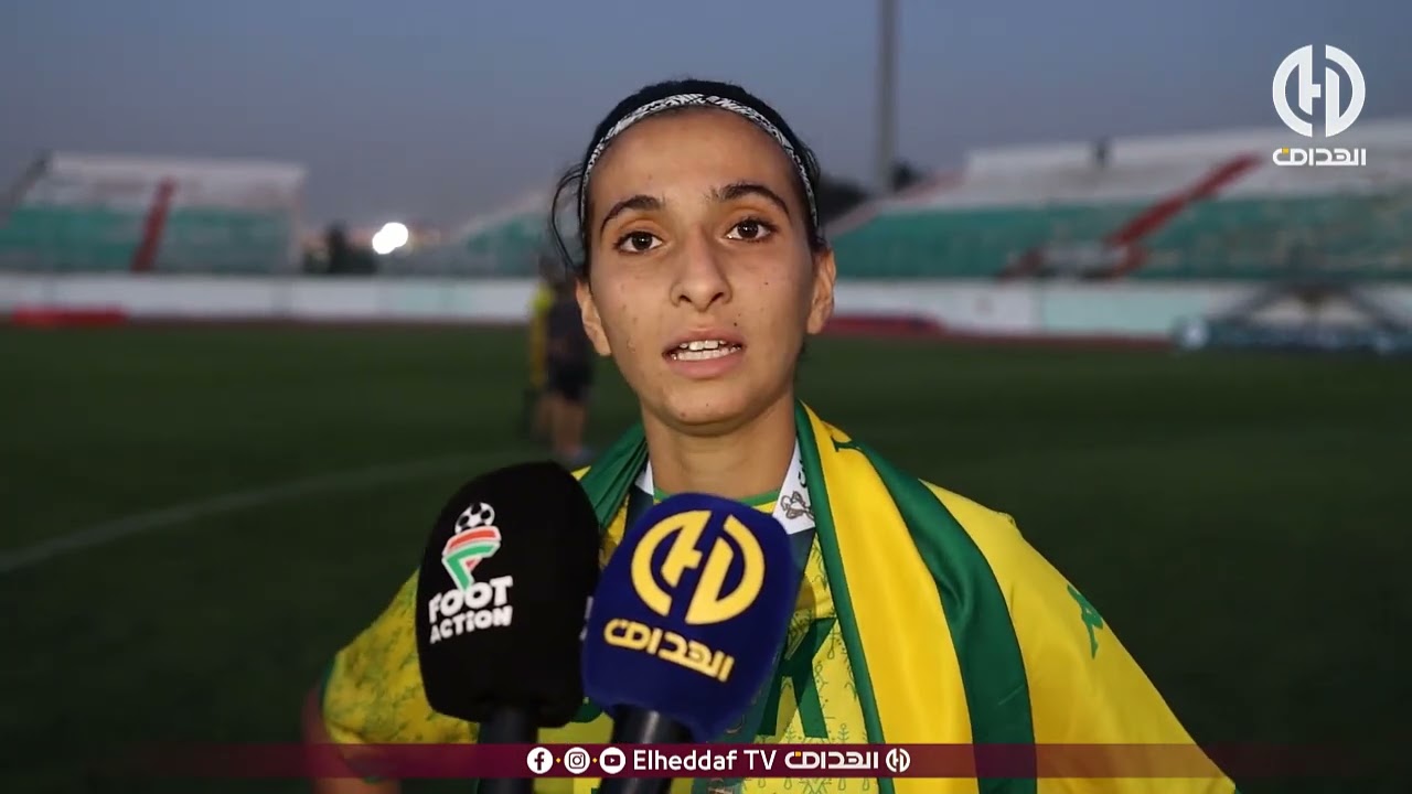 شـــاهد.. تصريحات لاعبة شبيبة القبائل تيزيري بورجاح بعد التتويج بكأس السوبر