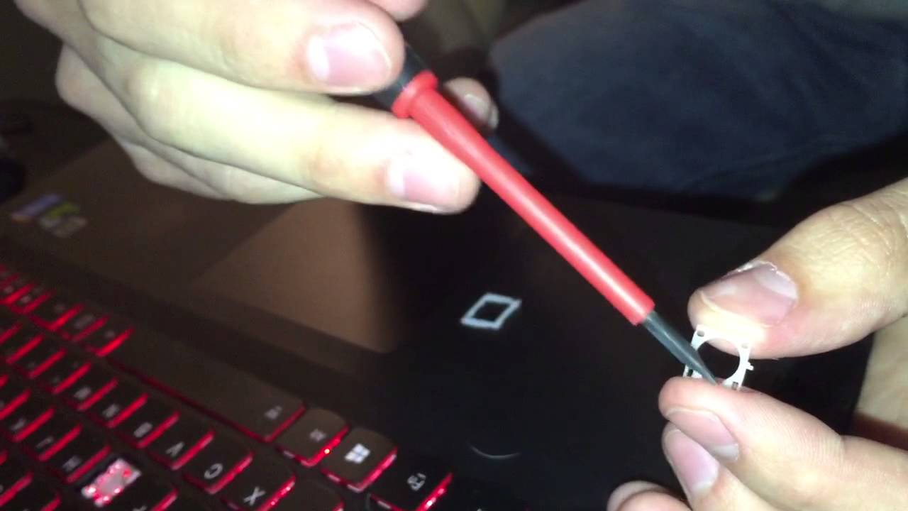 Laptop key replacement/cleaning (Butterfly Keyboard - Lenovo Y50 / Y70)