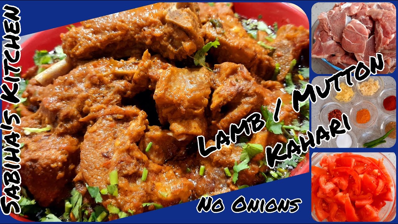 Mutton Karahi | Lamb Karahi | Curry Without Onions | Sabiha's Kitchen