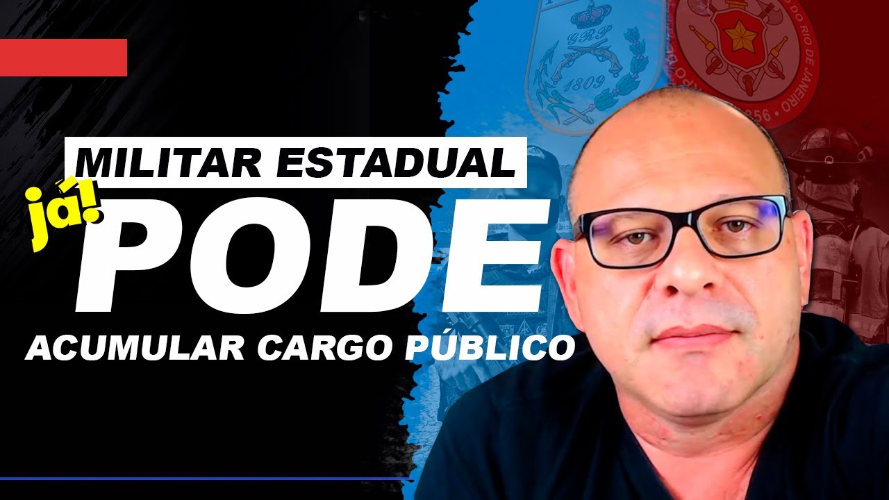 Como Militar Estadual pode acumular cargos públicos