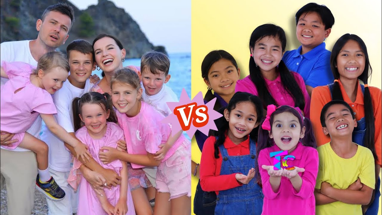 Vania Mania Kids Family Vs Toys and Colors Family Real Name And Ages 2026