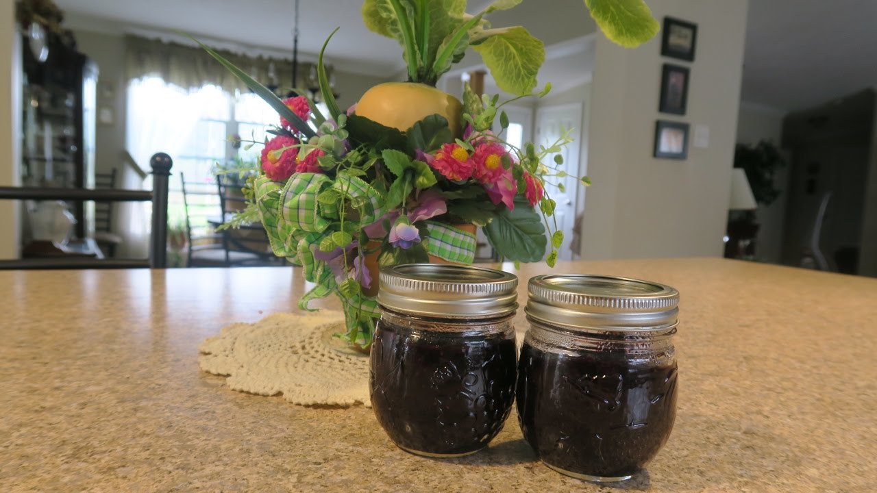 Blueberry jam - no sugar, no pectin 😋 An ancient legend...