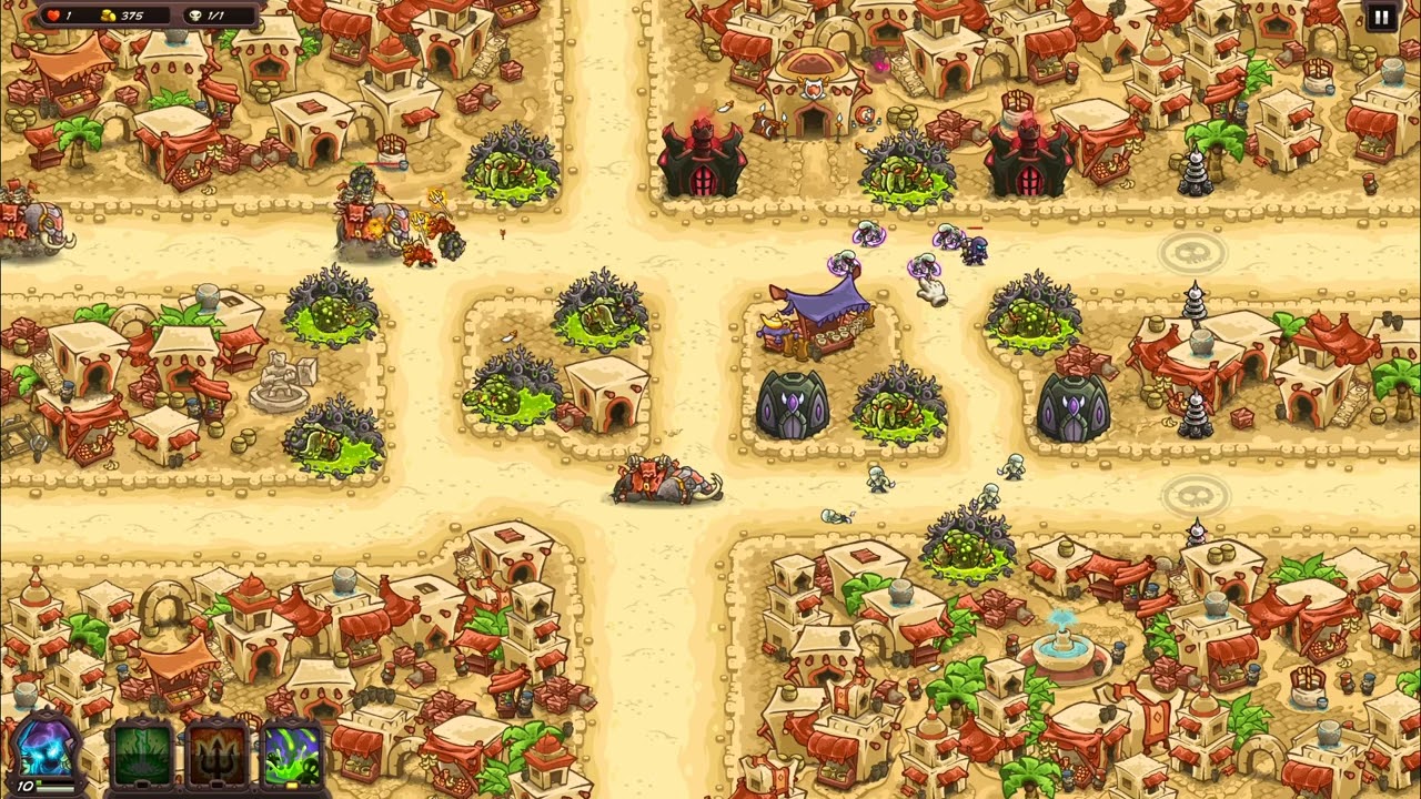 Kingdom Rush Vengeance how to beat Hammerhold streets Iron Challenge on impossible