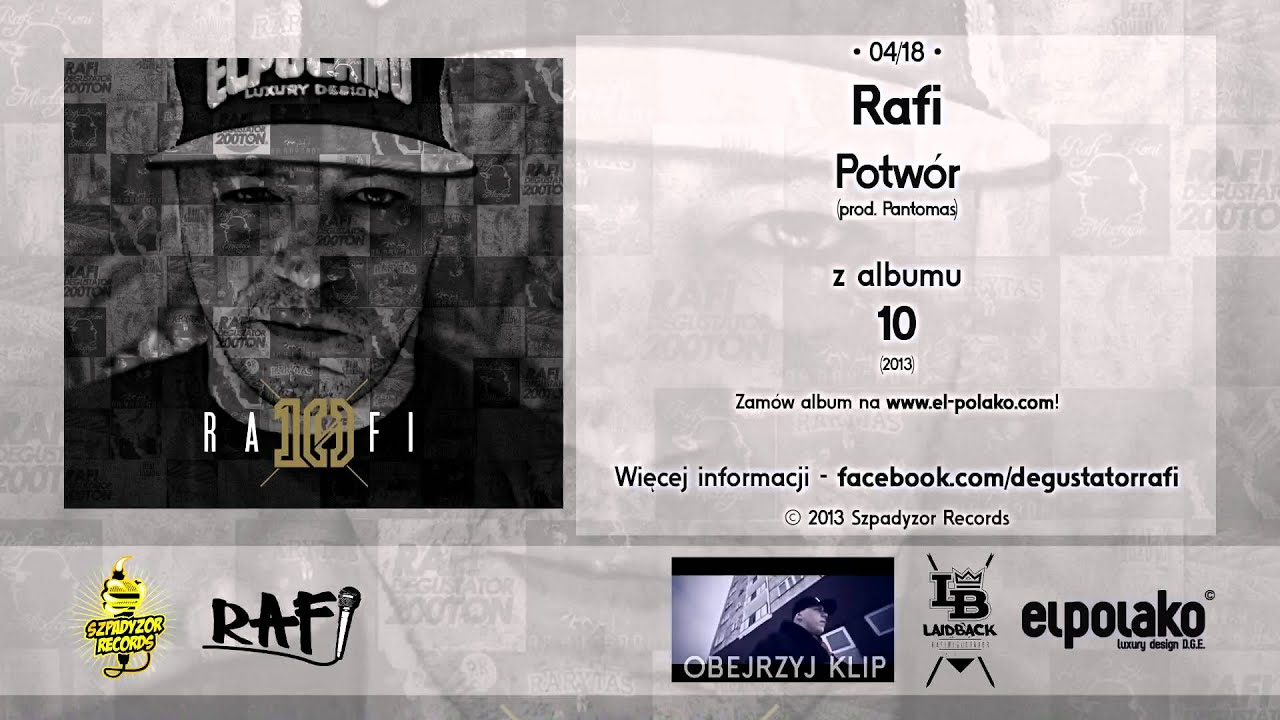 04. Rafi - Potwór (prod. Pantomas) z albumu 