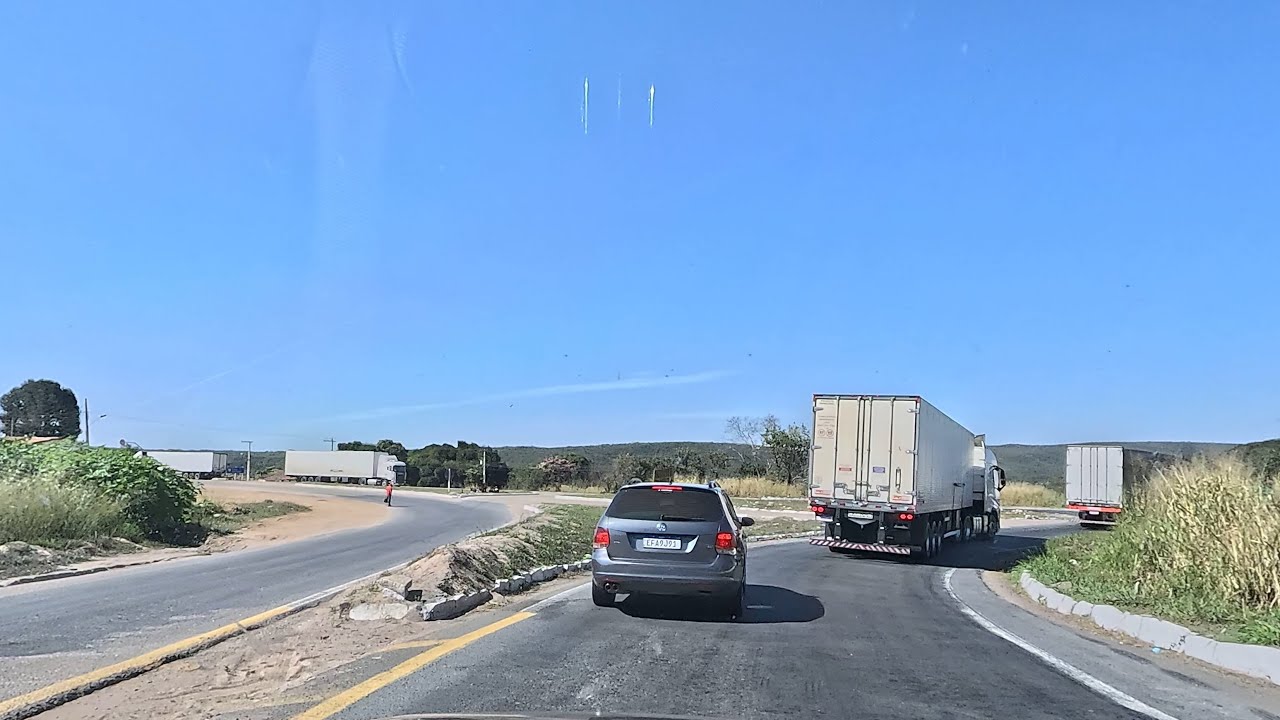 04-DE SALINAS-MG ATÉ O TREVO BR-251 COM A BR-116, DIVISA DE MG x BA VIAGEM DE CARRO AO NORDESTE 2024