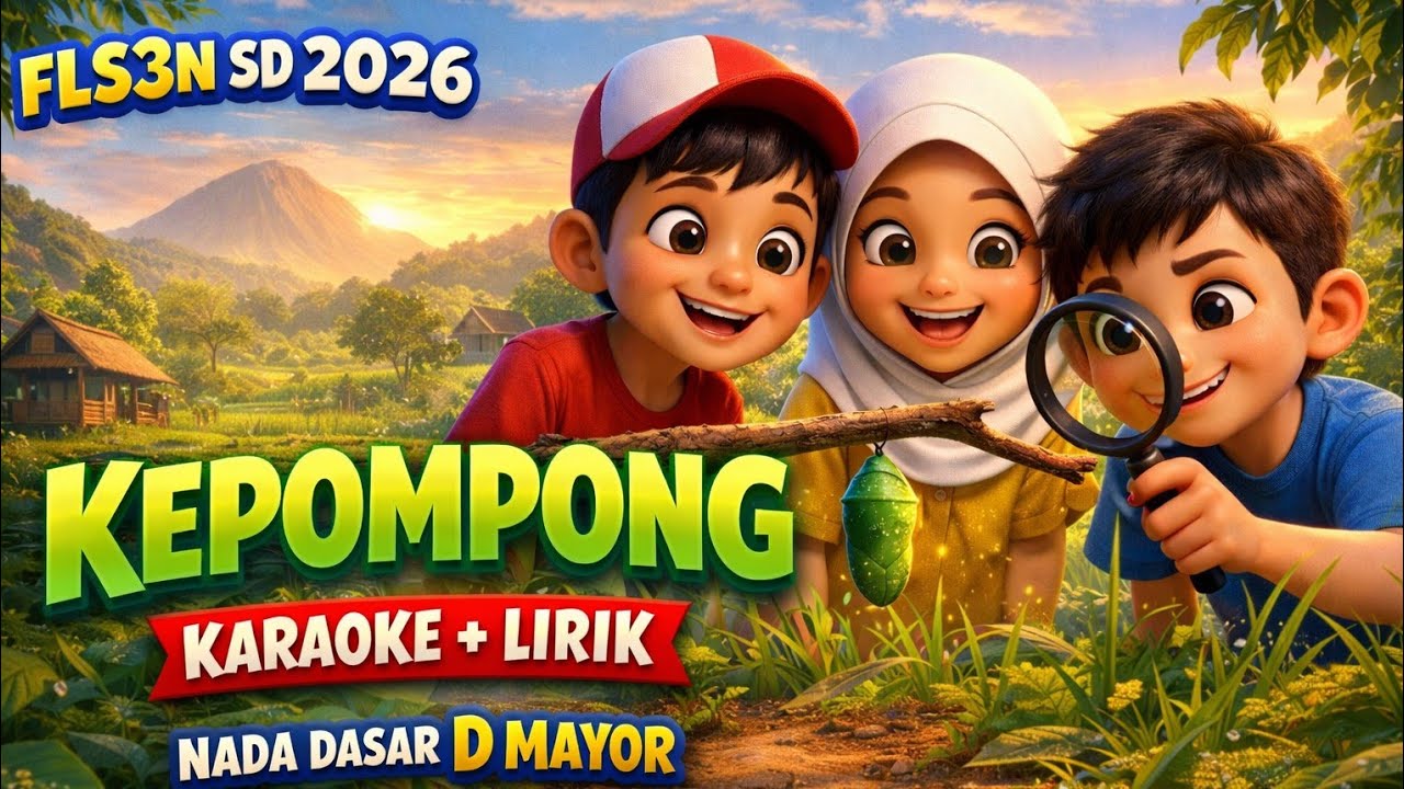 ⭕ КАРАОКЕ + ТЕКСТ ПЕСНИ - KEPOMPONG - BASIC TONES OF D MAYOR - ОБЯЗАТЕЛЬНАЯ ПЕСНЯ НА ВЫБОР FLS3N ...