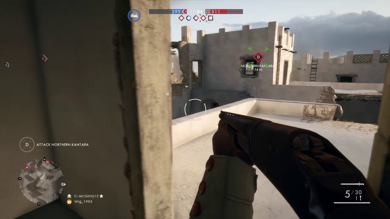Battlefield 1 Stick Grenade Kill!! (PS4)