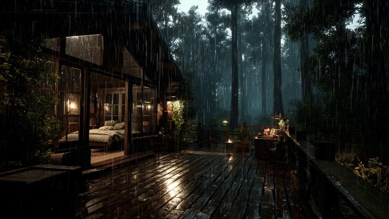 Rain Sounds for Sleep & Relaxation – Calm Mind and Body, Reduce Stress Fast