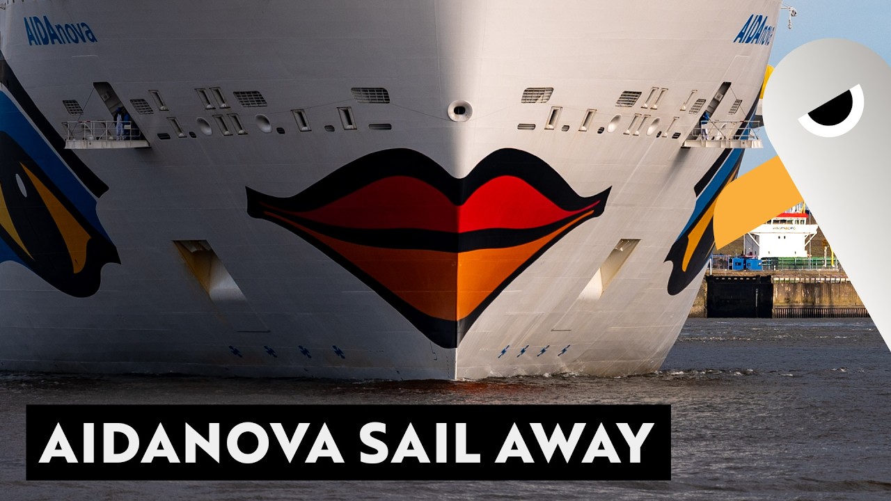AIDAnova Sail Away 💋 Start ab Hamburg zur Metropolen Kreuzfahrt | 31.01.2026