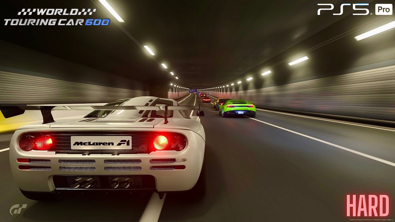GT7 World Touring Car 600 | Tokyo Expressway - East Clockwise Race -  McLaren F1 