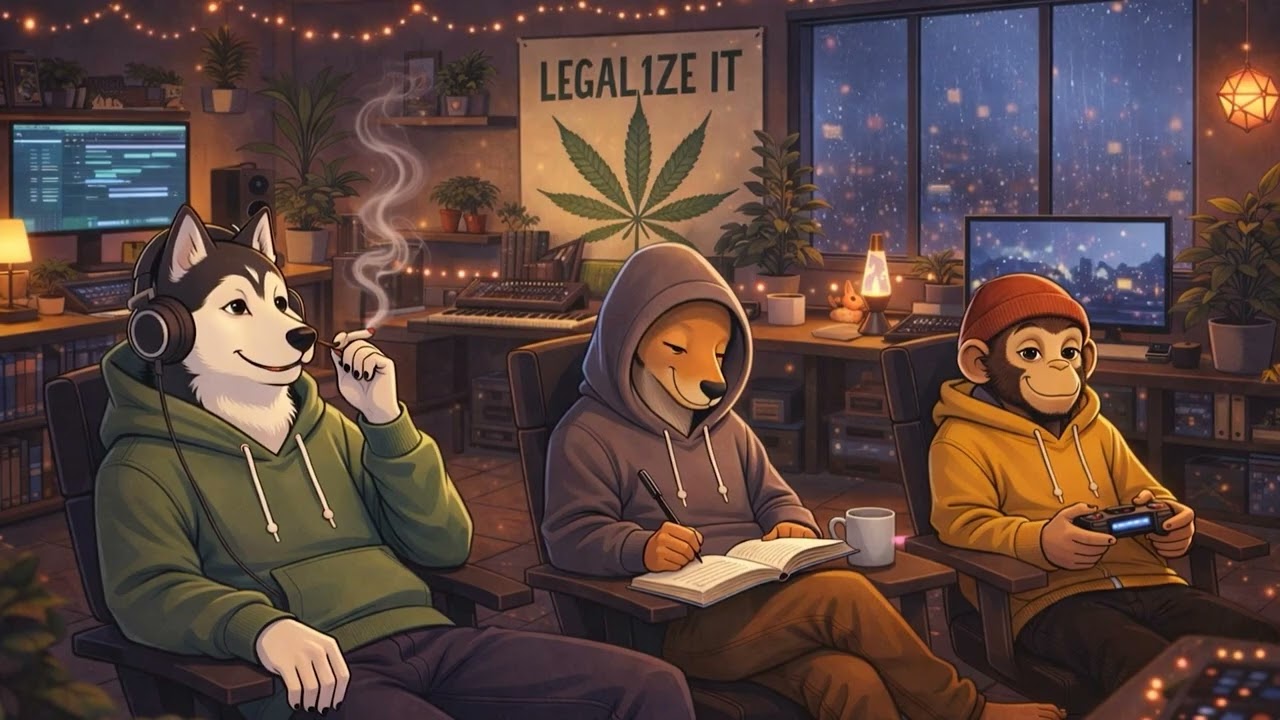 Just chilling with friends......🧑‍🤝‍🧑🎧🌙