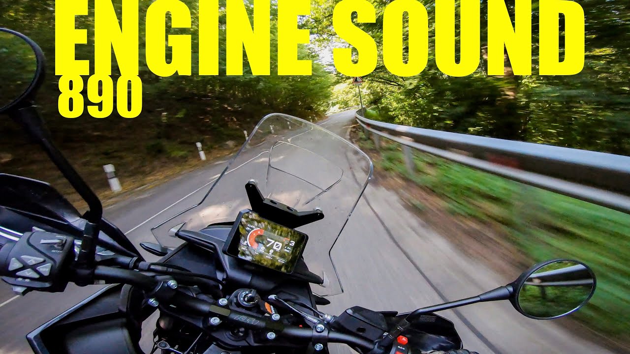 KTM 890 Adventure (2024) sound [Onboard] [4K]