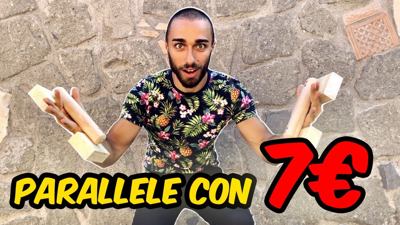 Parallele Calisthenics con 7€ 😱