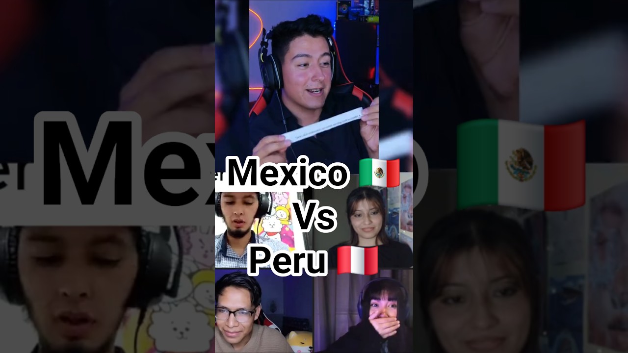 &iexcl;M&eacute;xico vs Per&uacute;! Peru 🇲🇽 🇵🇪 &iexcl;Una batalla incre&iacute;ble! #mexico #peru #mexicanfood #comidaperuana #peru