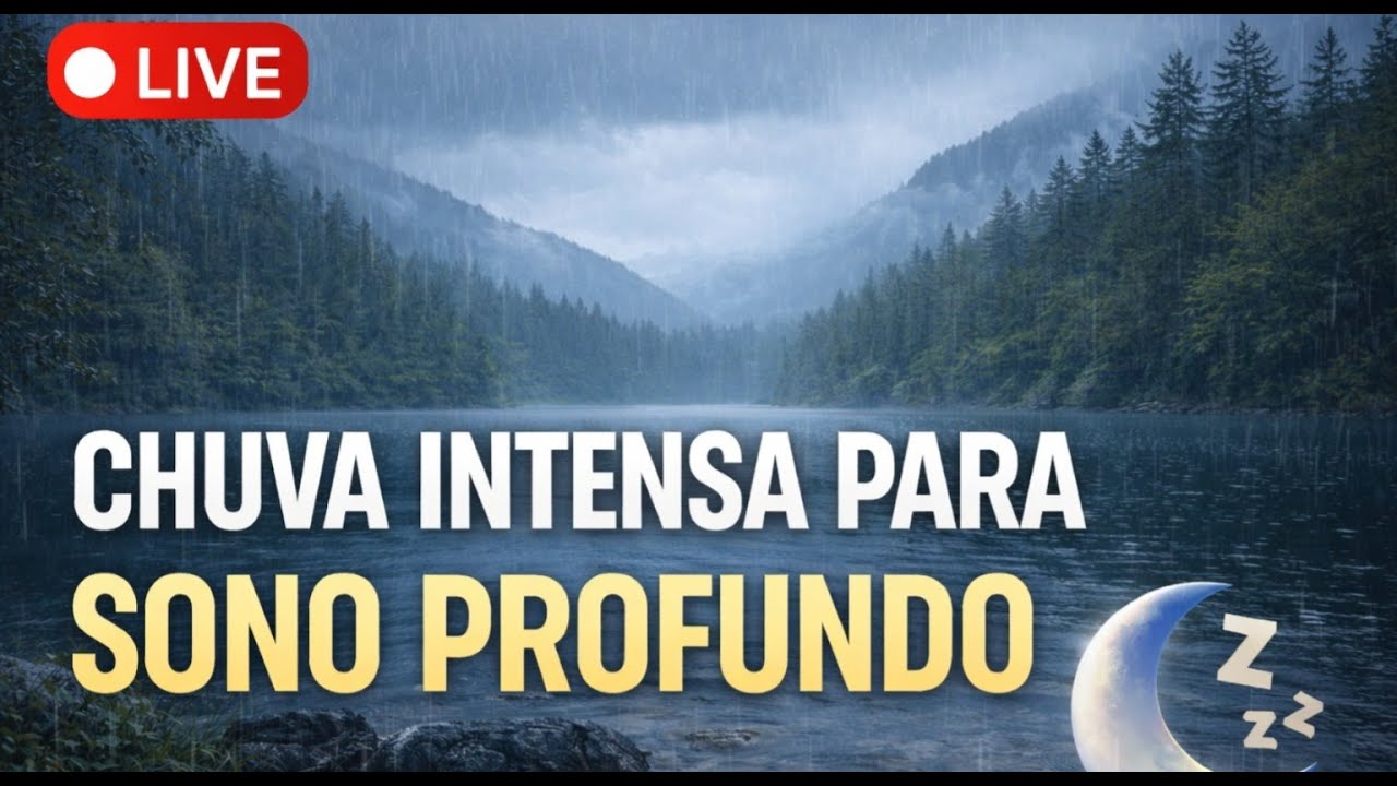 🔴Som Da Natureza Para Acalmar a Mente e Reduzir a Ansiedade | AO VIVO 24H