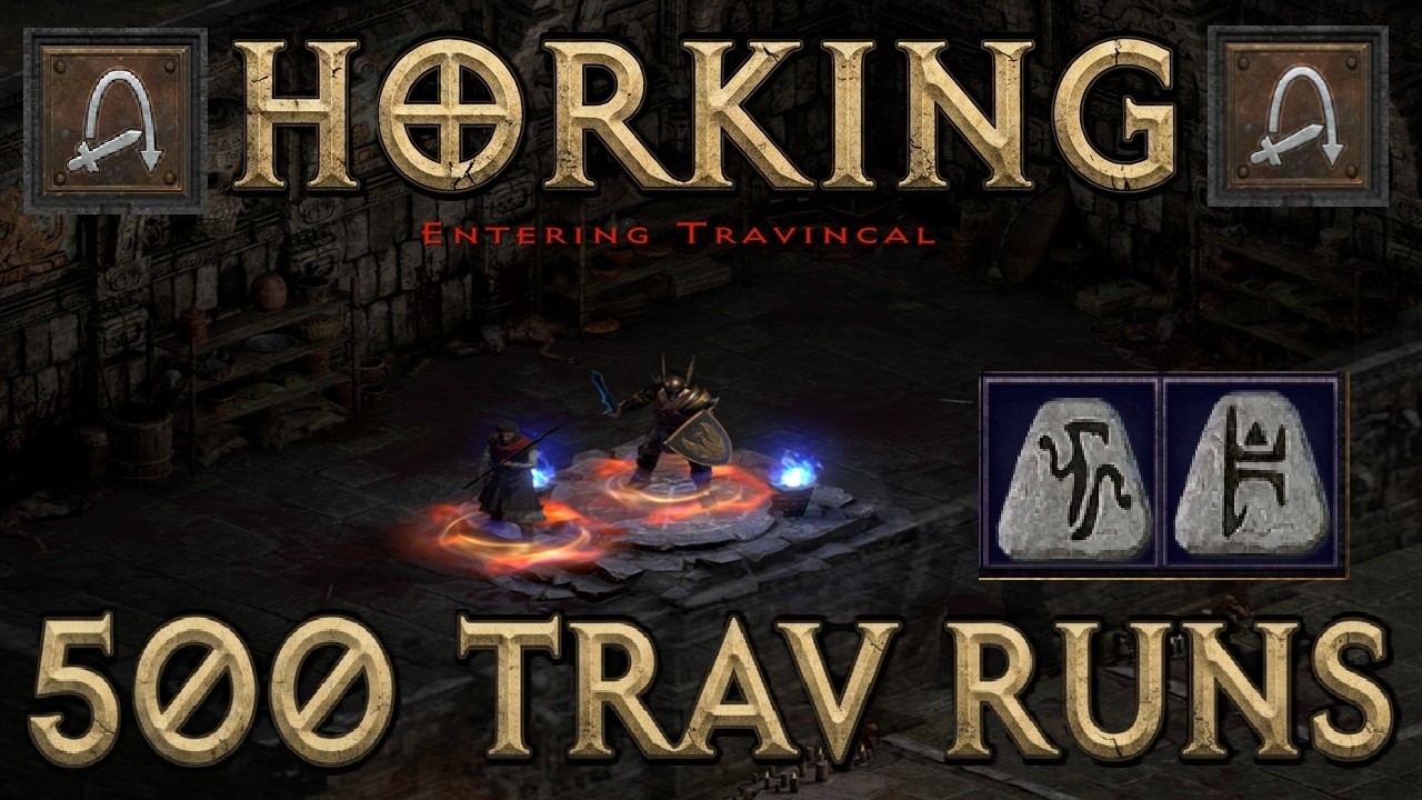 500 поездок &mdash; невероятная удача?? &mdash; Поиск предметов у варвара &mdash; Diablo 2 Resurrected: Reign of th...