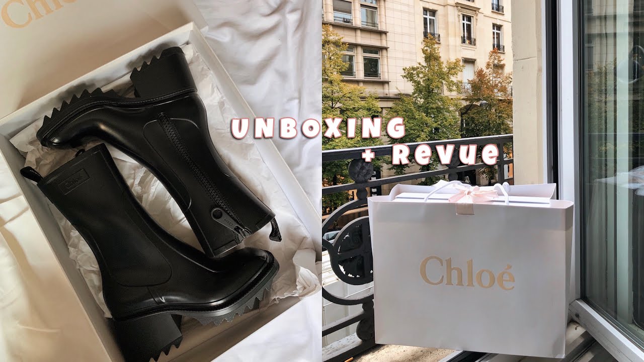 UNBOXING CHLOE BETTY BOOTS + revue 🤍
