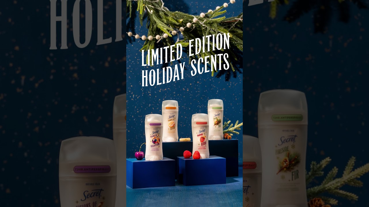 Limited Edition Secret Fresh Holiday Scents are here!