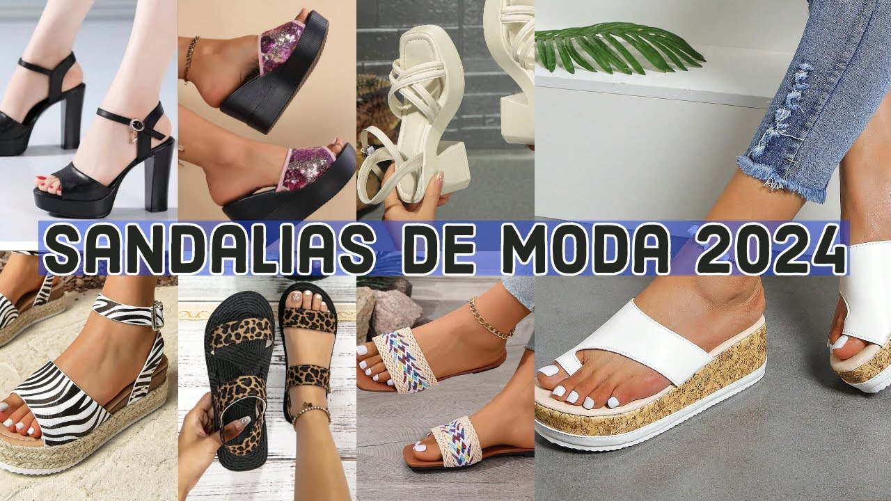 SANDALIAS primavera verano 2024/sandalias modernas para mujer/los mejores modelos en tendencia