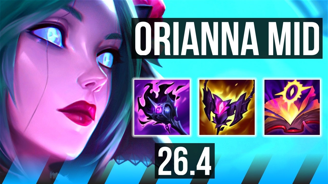 ORIANNA vs VLADIMIR (MID) | Perfect KDA: 18/0/11, 42K damage | EUW Challenger | 26.4