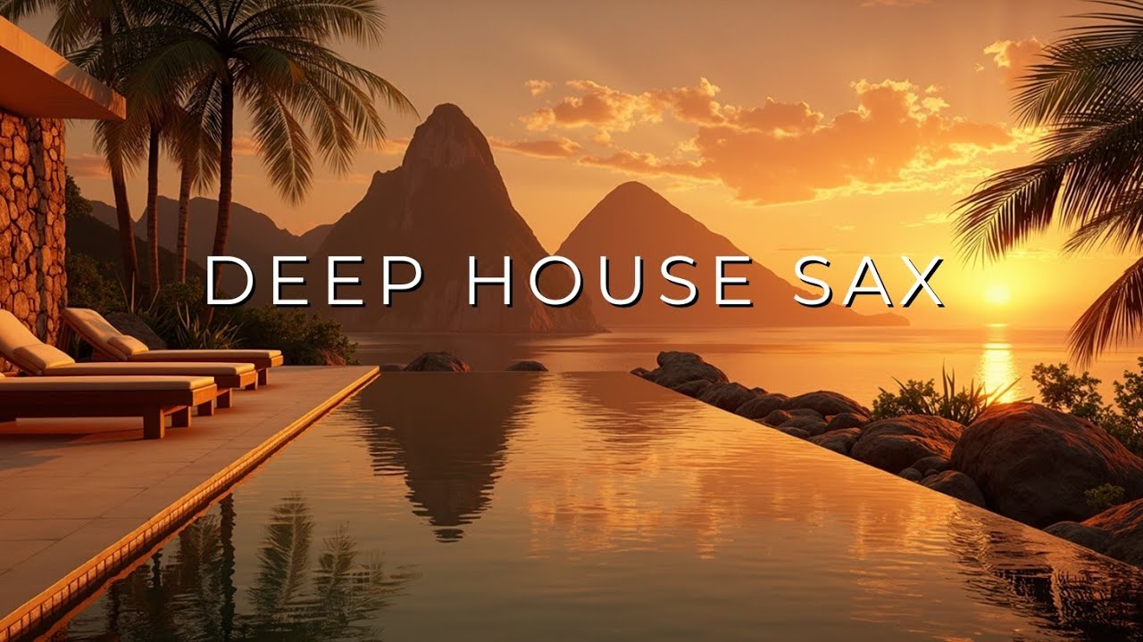Golden Dreams Deep House Sax | Музыкальный Микс Chillout для Заката в Лаунже 2025