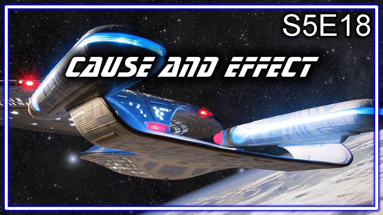 Star Trek The Next Generation Ruminations S5E18: Cause And Effect