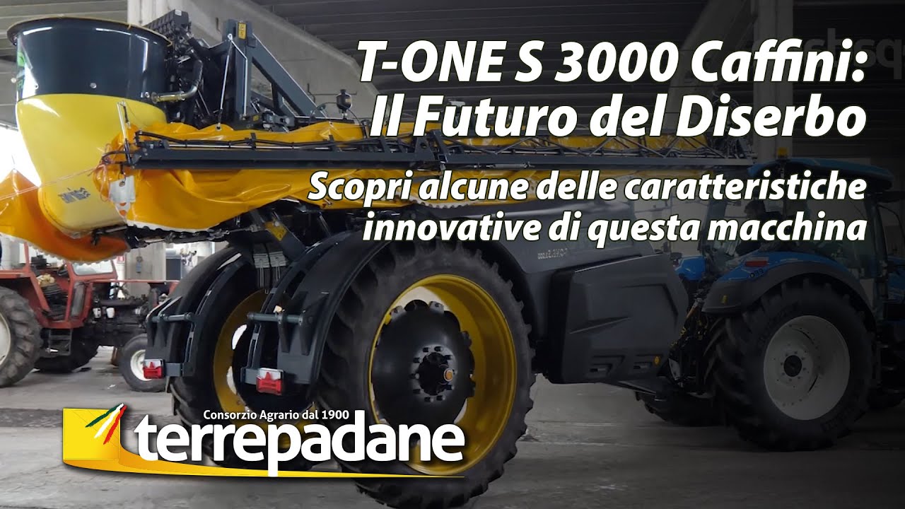 T-ONE S 3000 di Caffini: innovazione nel diserbo