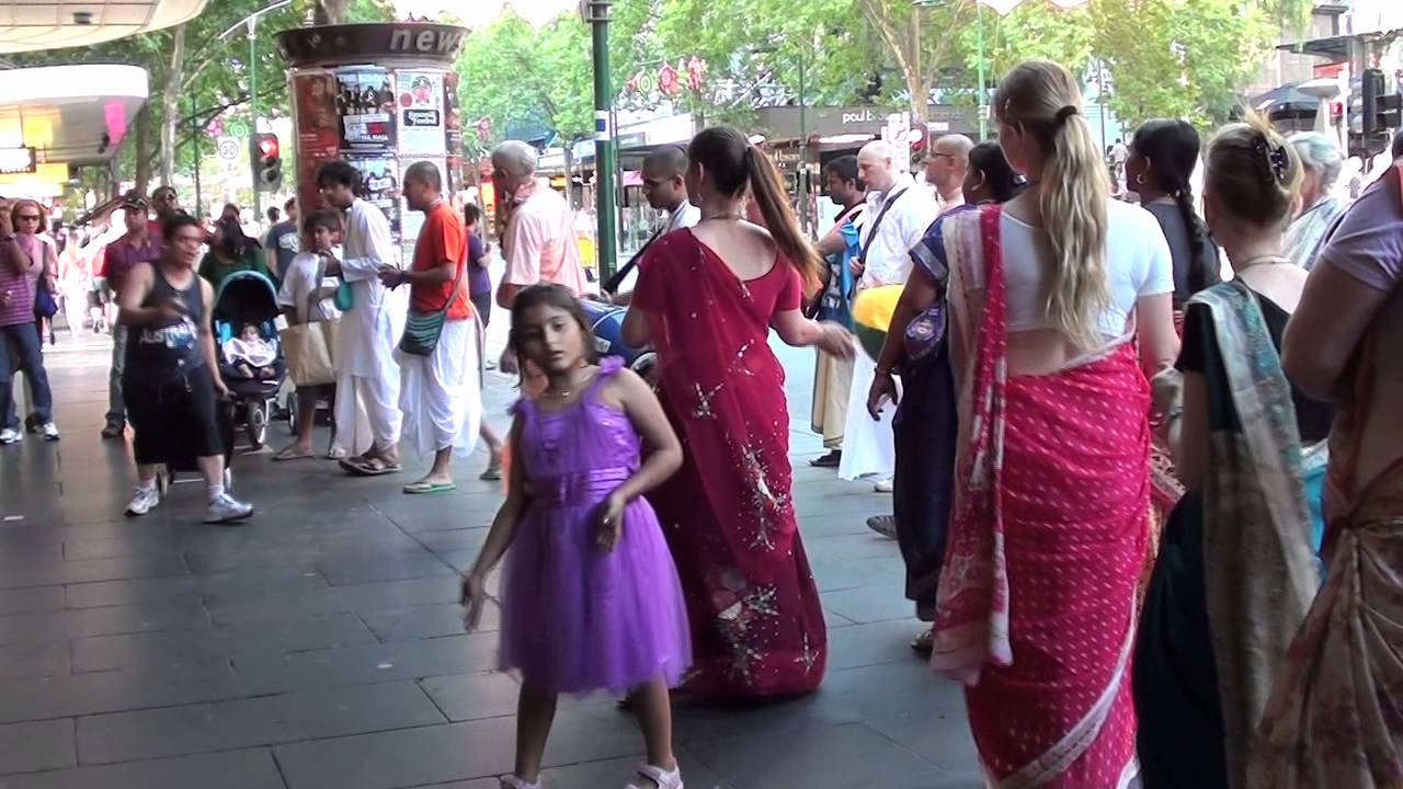HH Janananda Goswami Harinam ISKCON Melbourne 2011