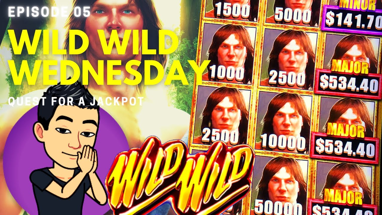 ★WILD WILD WEDNESDAY!★ QUEST FOR A JACKPOT [EP 05] 🤠 TARZAN GRAND Slot Machine (Aristocrat)
