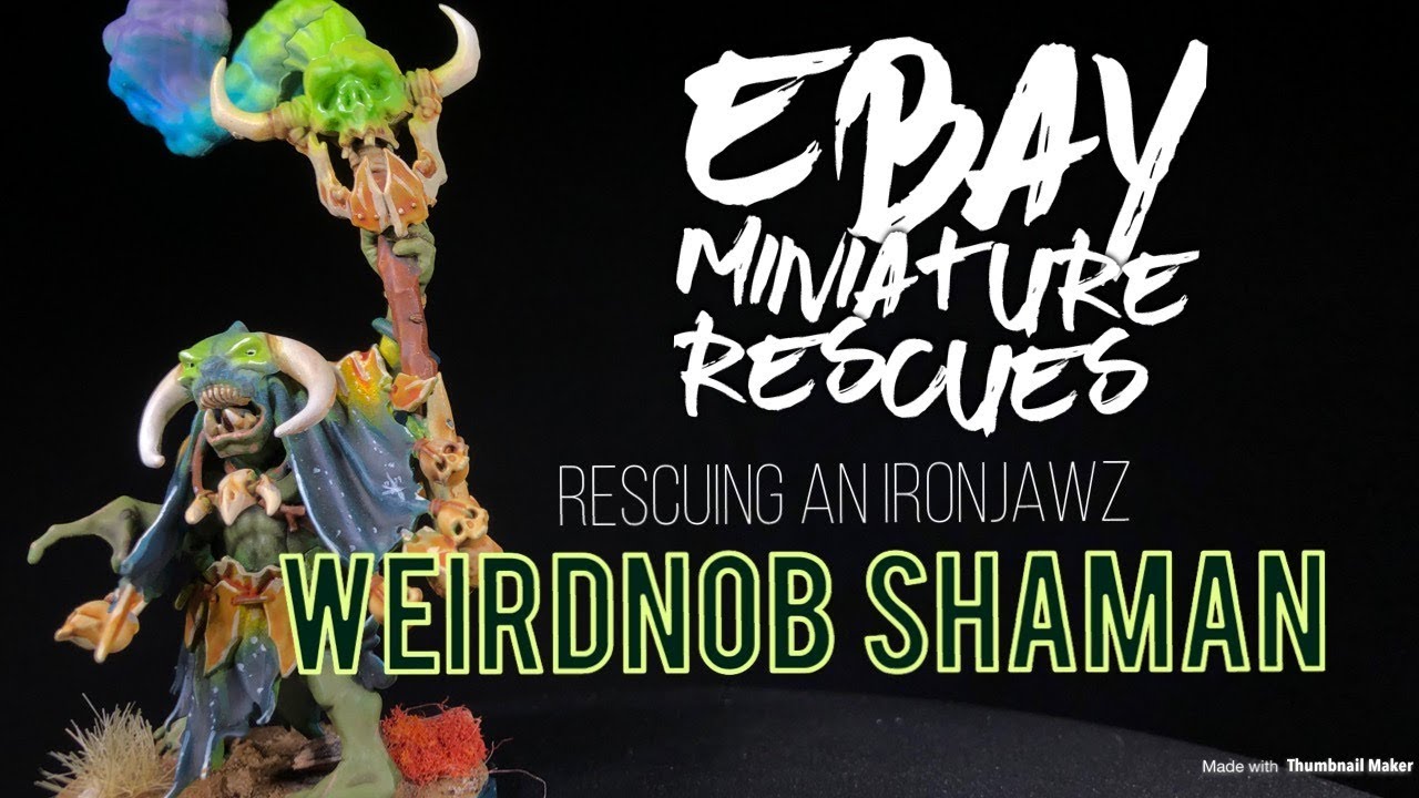 eBay Miniature Rescues - Rescuing a Weirdnob Shaman