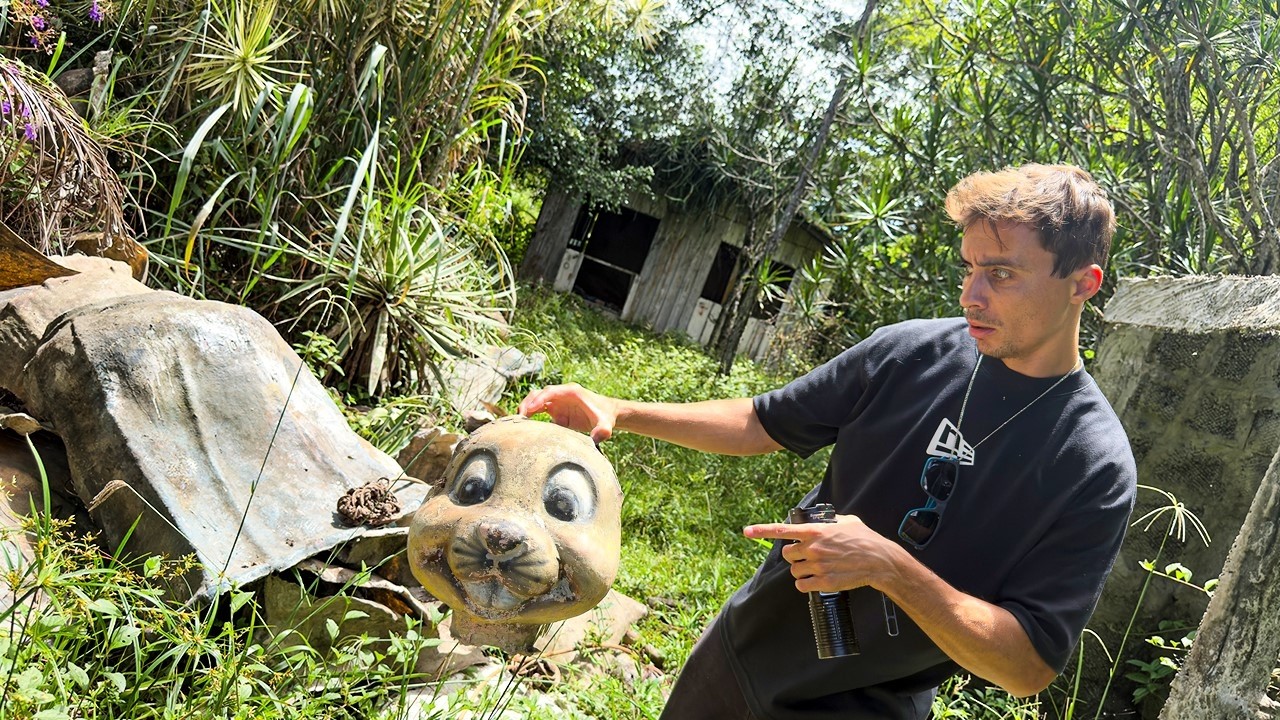 O QUE ENCONTRAMOS NESSA CASA ABANDONADA FOI SINISTRO