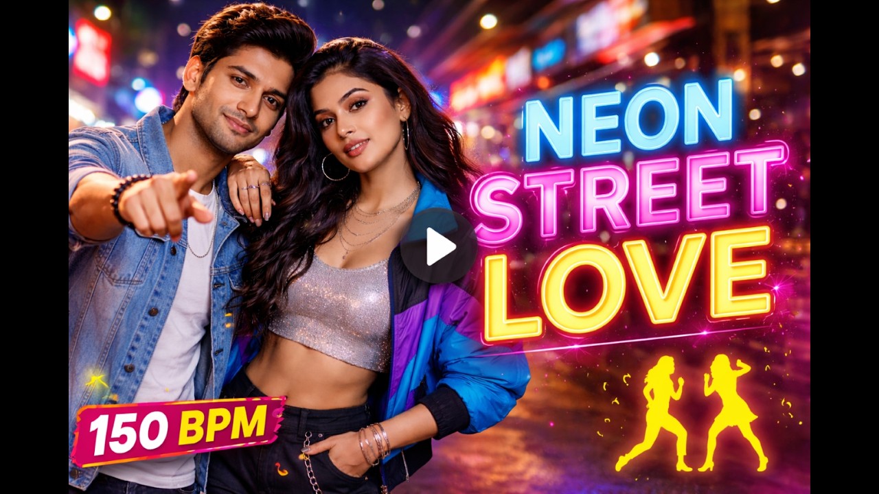 शहर की रात Neon Street Love 💃🔥 | High Energy Dance Song 2026