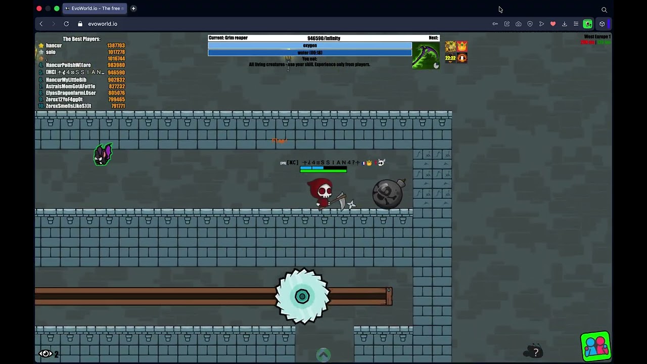 Evoworld.io Battle Royale - 1/3/2026 - West Europe