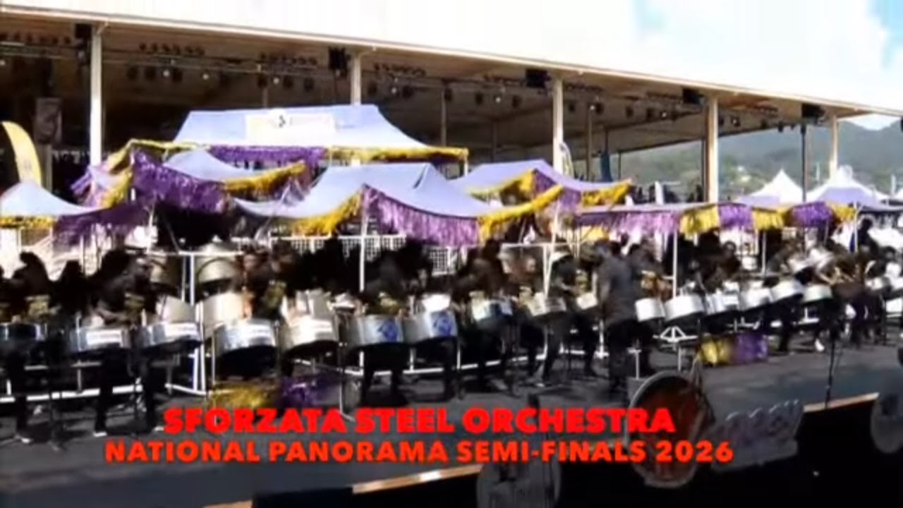 Sforzata Steel Orchestra National Panorama Semi Finals 2026   medium Band Trinidad Carnival 2026