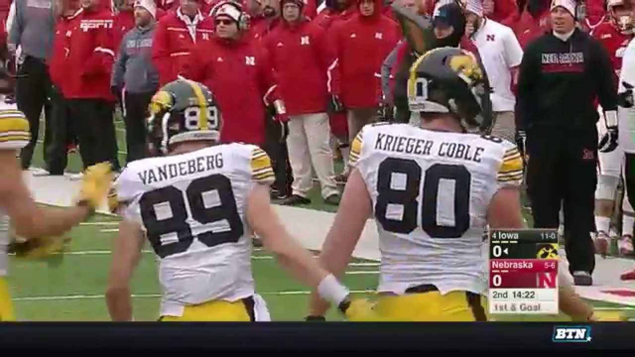 Iowa at Nebraska - Football Highlights