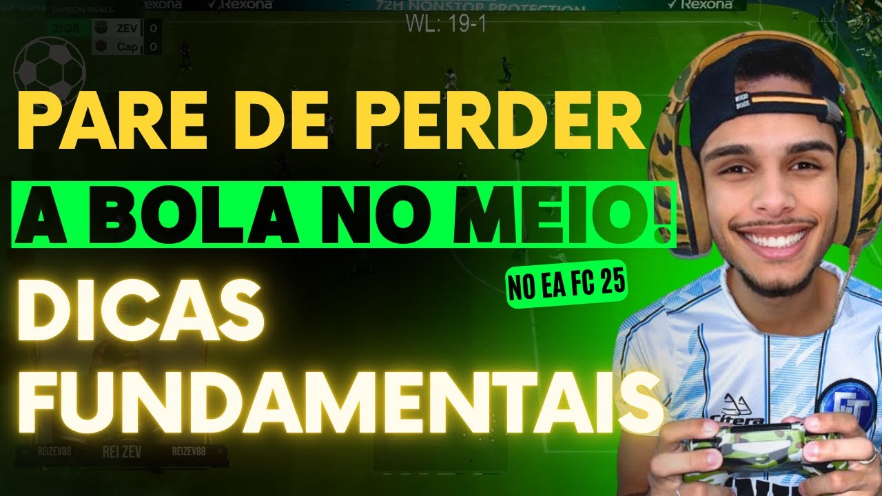 EA FC 25: PARE DE PERDER A BOLA NO MEIO CAMPO COM ESTAS DICAS SECRETAS QUE NINGUÉM TE CONTA! UT