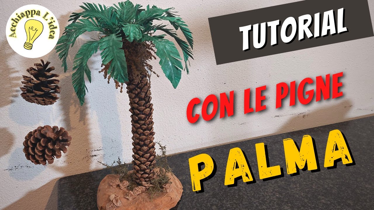 Palma per presepe 🌴 Tutorial economicio fai da te