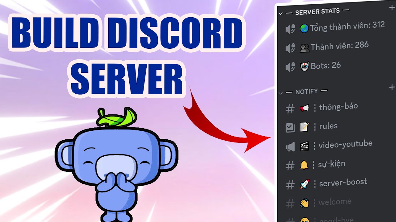 HƯỚNG DẪN TẠO SERVER DISCORD 2024 ( HOW TO MAKE A DISCORD SERVER )