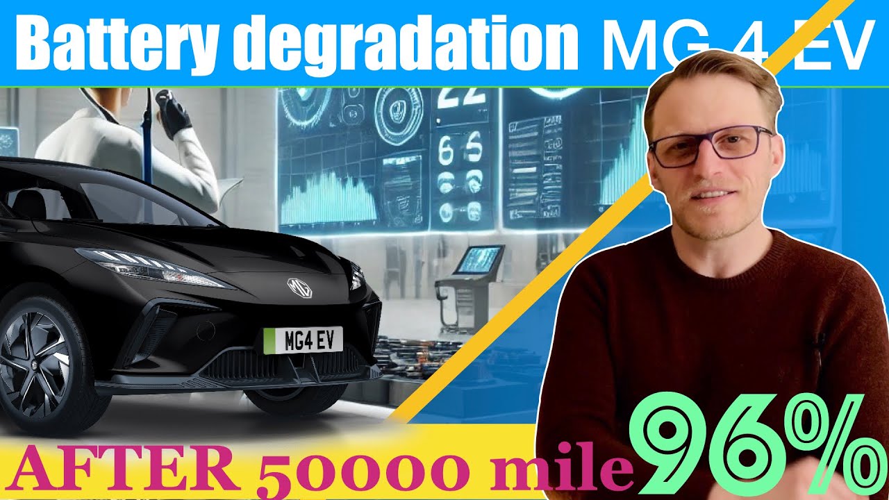 MG 4 Battery Degradation- No worries  - 50000miles