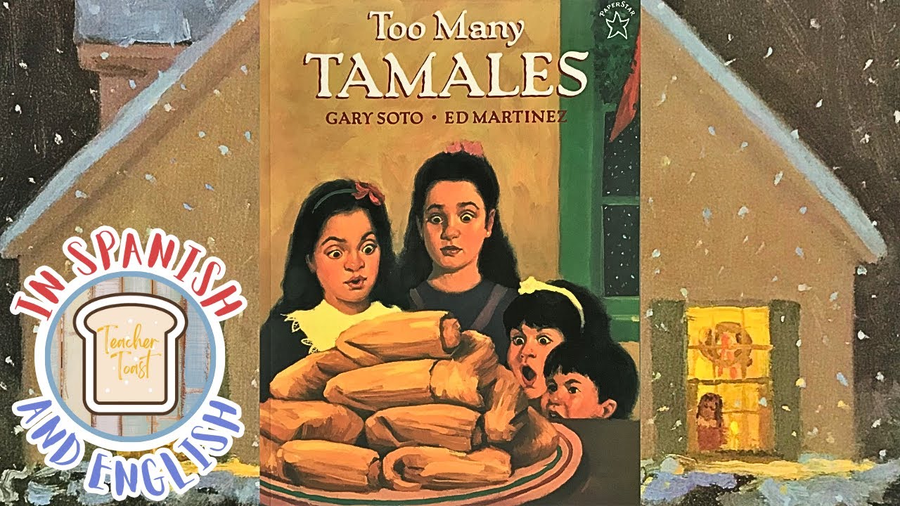 Too Many Tamales Read Aloud Book, Bilingual Books, Spanish & English Children Books. Educational