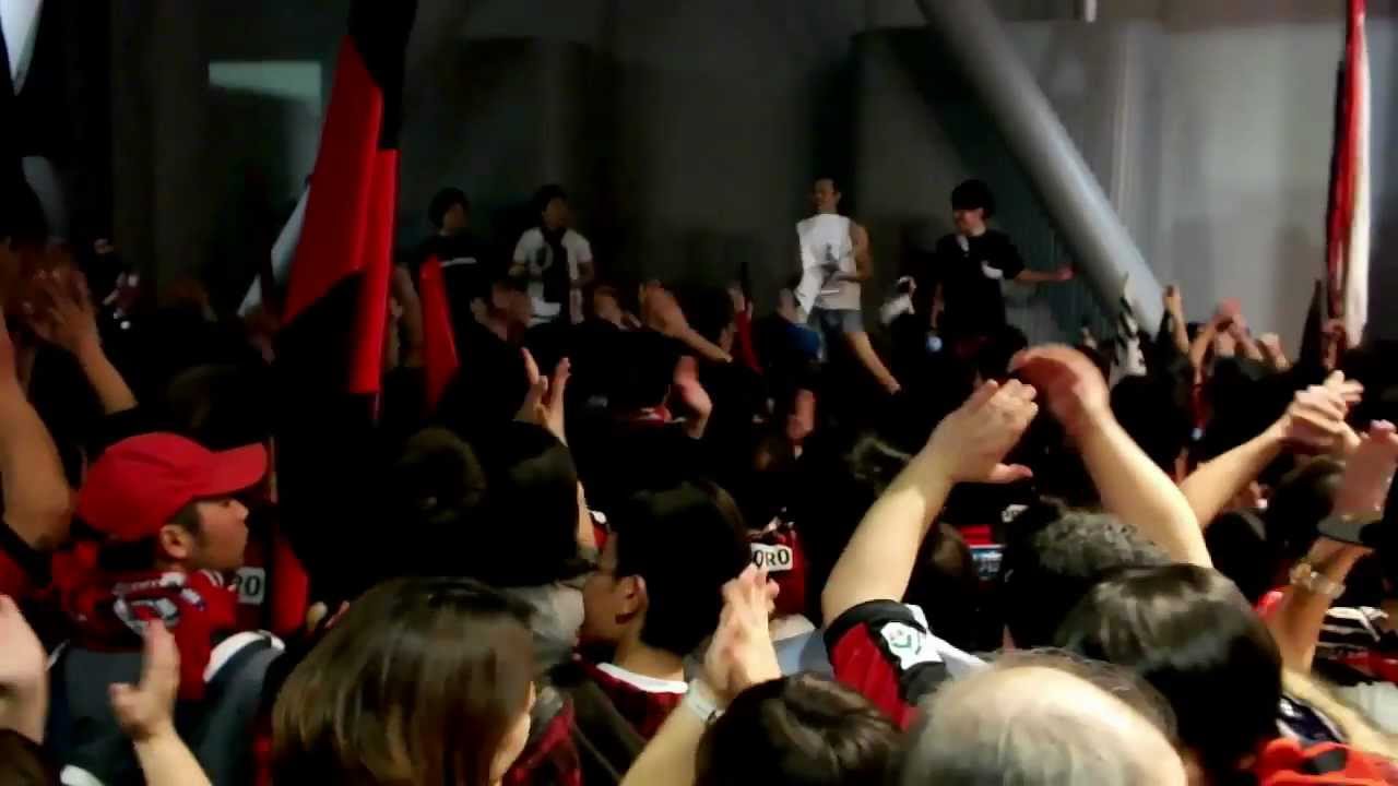 2012年コンサドーレ札幌vsジュビロ磐田戦　試合前決起集会